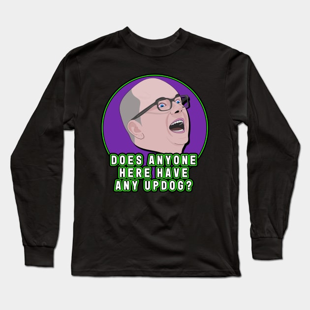 What's Updog? Long Sleeve T-Shirt by Selinerd